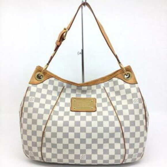 Louis Vuitton Handbags - Louis Vuitton Galliera Damier Azur White Shoulder Bag
